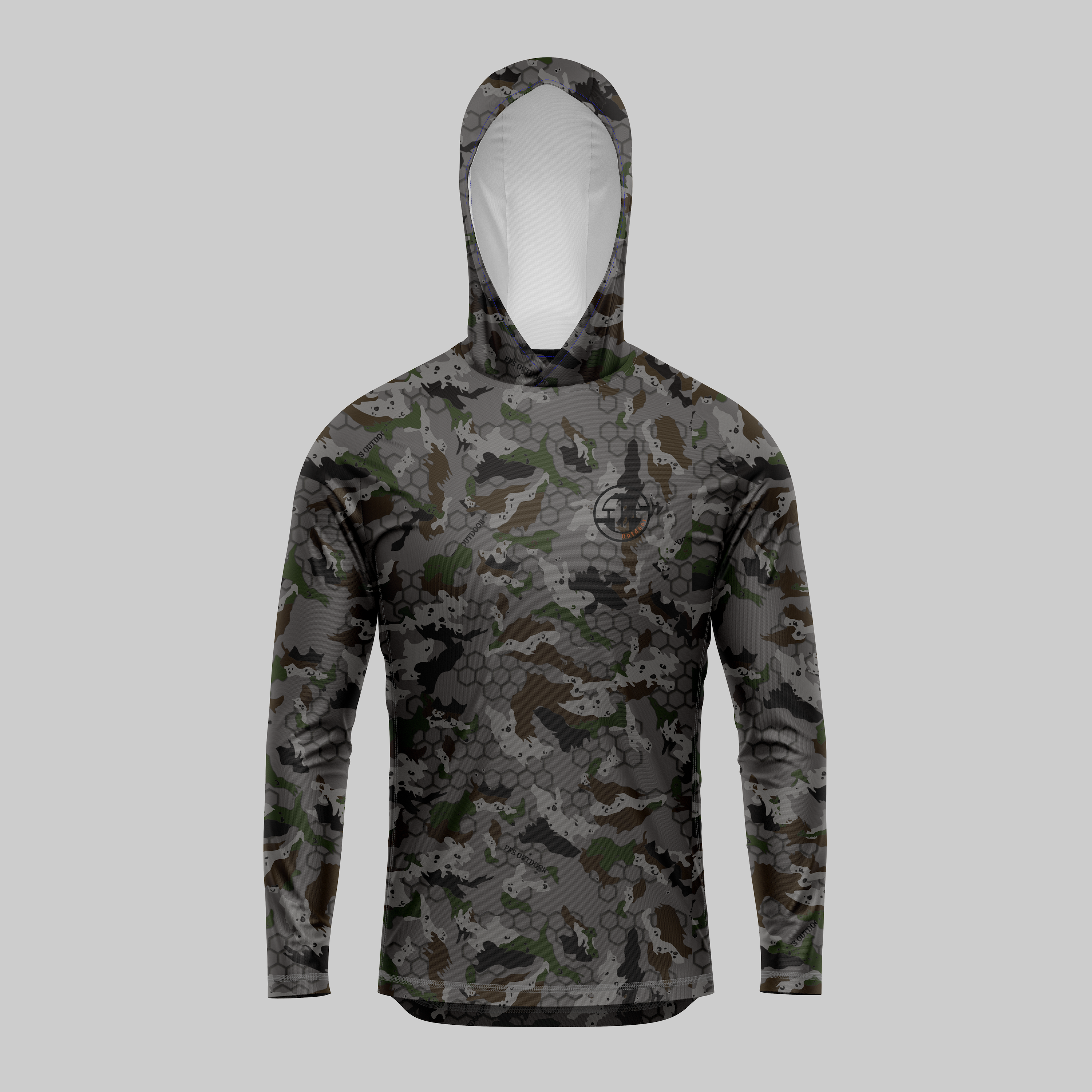 WS Pro Sun Hoodie Camo