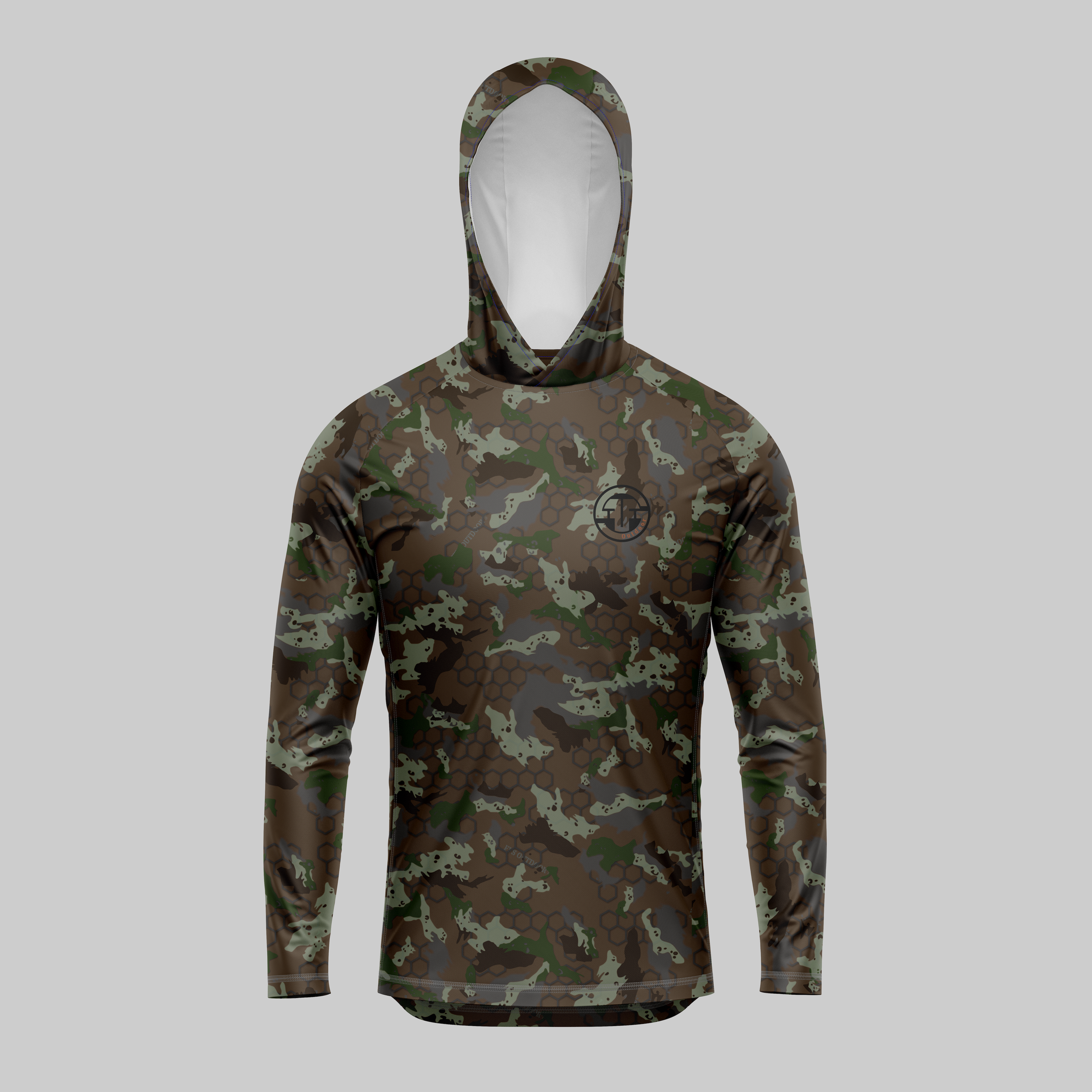 Men's Pro Sun Hoodie - Camo