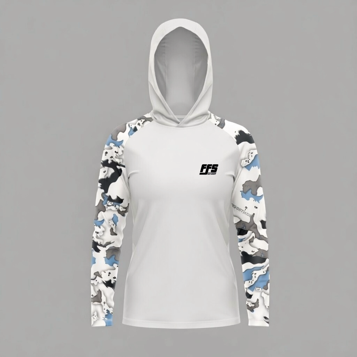 Women's Pro Sun Hoodie - Camo