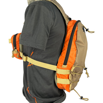 Tactical chest mount gear bag and fishing and hiking bag south Africa hydration pouch