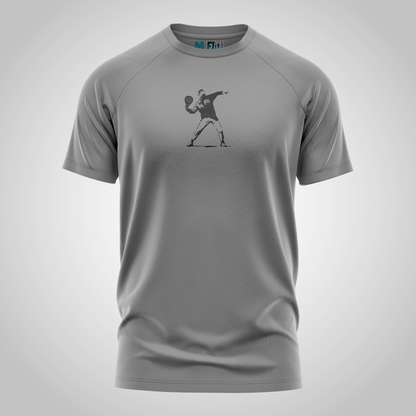 Mens two tone F-it Padel T-shirt| Active wear