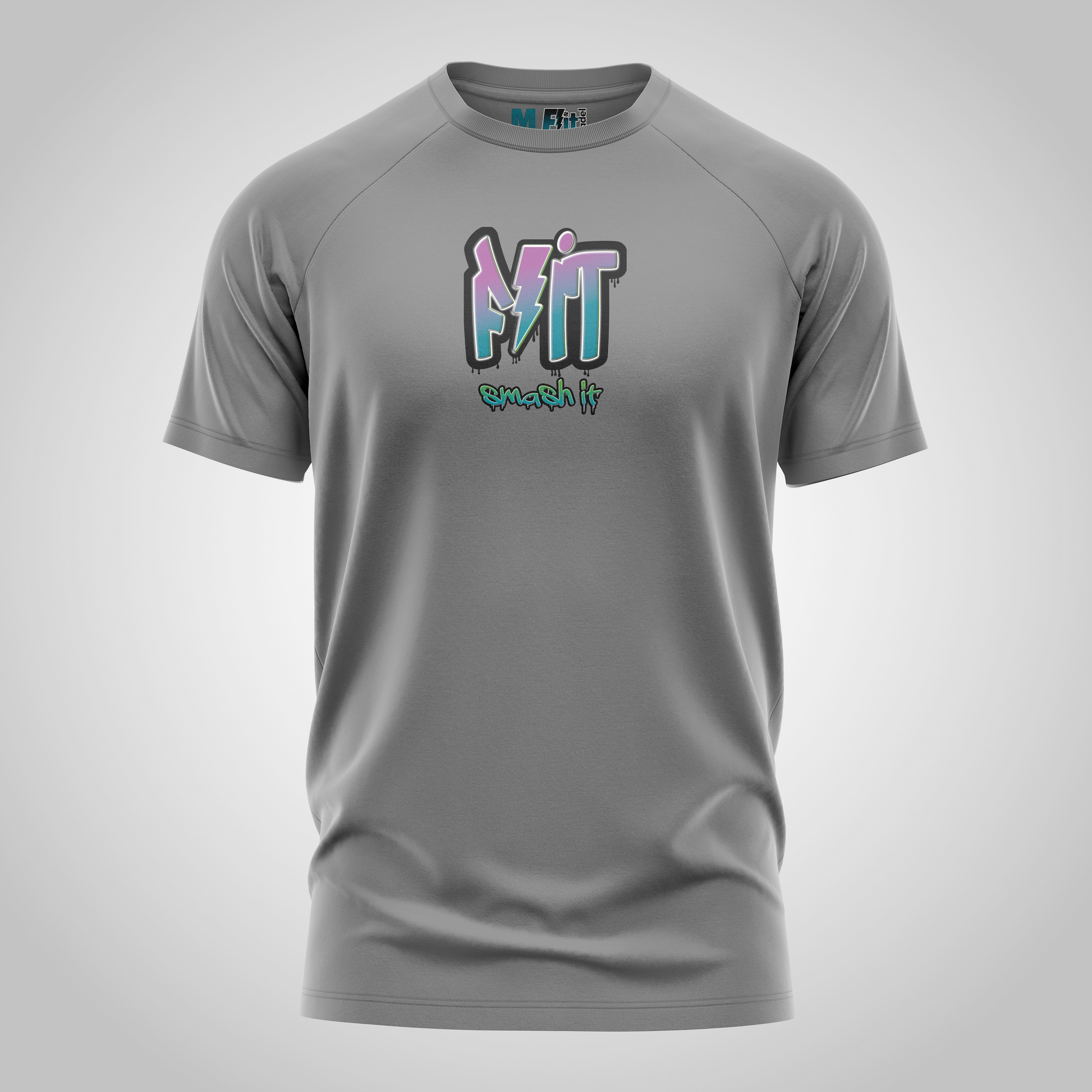 Mens two tone F-it Padel T-shirt| Active wear
