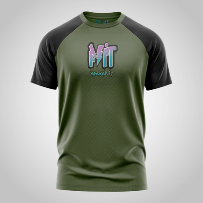 Mens two tone F-it Padel T-shirt| Active wear