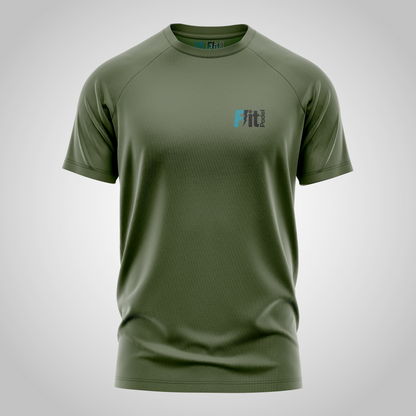 Mens two tone F-it Padel T-shirt| Active wear