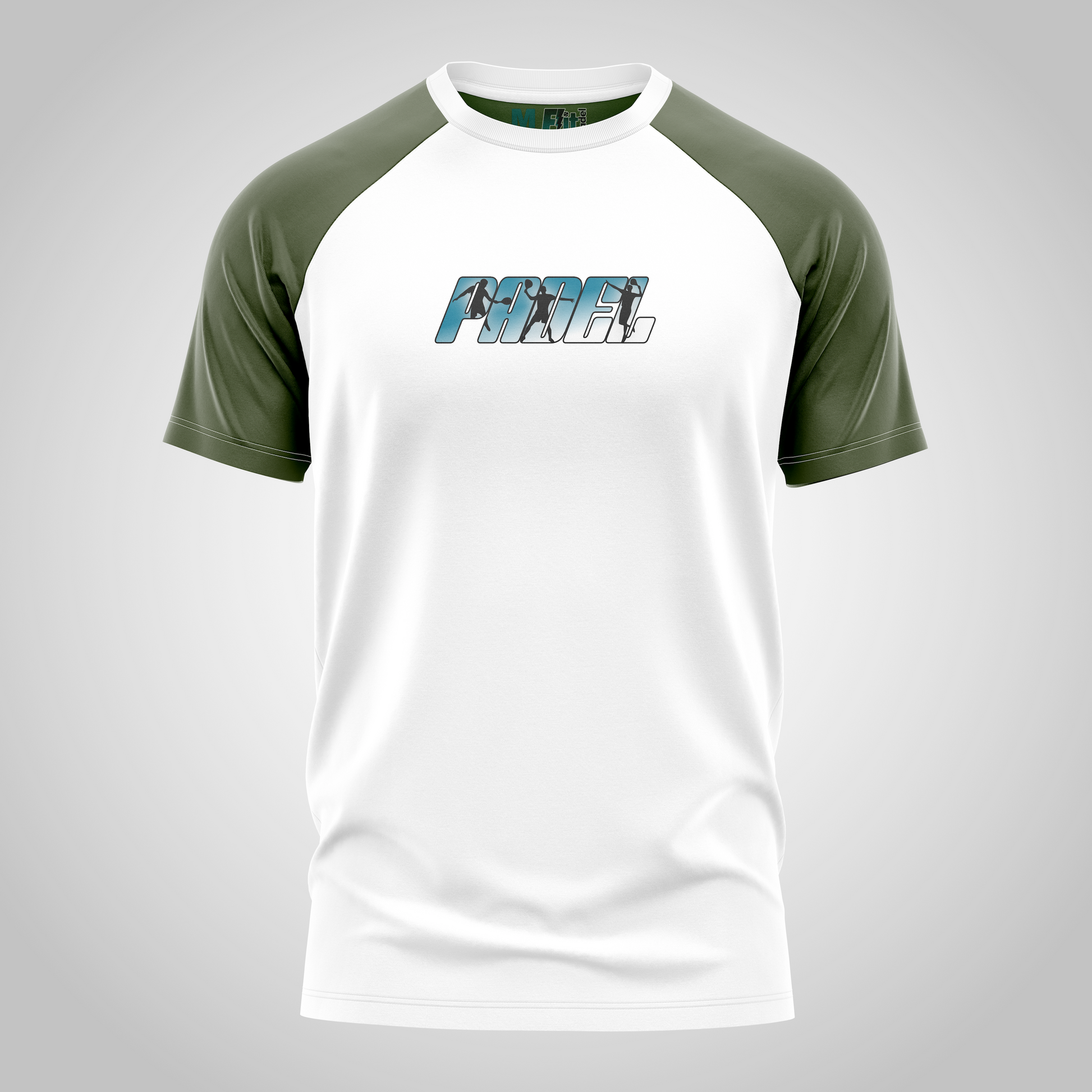Mens two tone F-it Padel T-shirt| Active wear