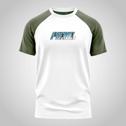 Mens two tone F-it Padel T-shirt| Active wear