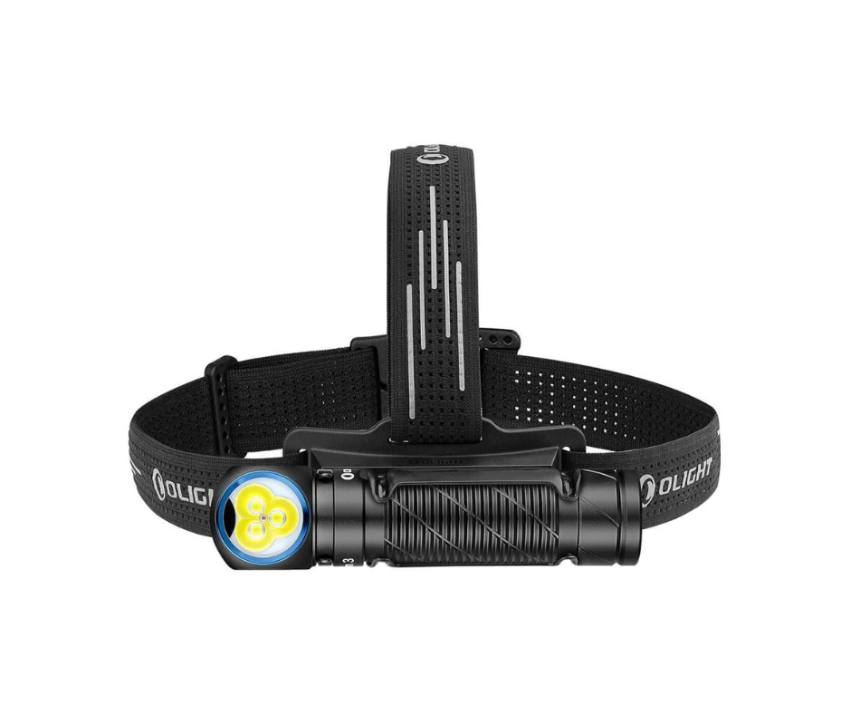 Olight Perun 3 3000 Lumen 160m Throw Rechargeable Headlamp with Red Light