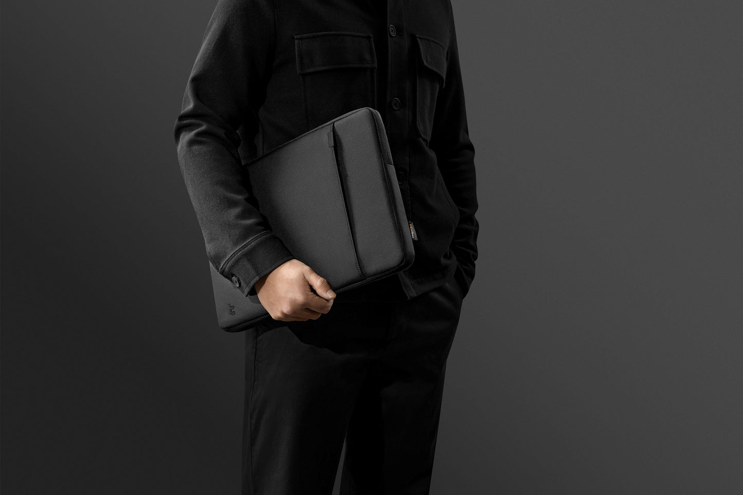 Defender-A13 Premium Laptop Sleeve  - 13 inch - Black