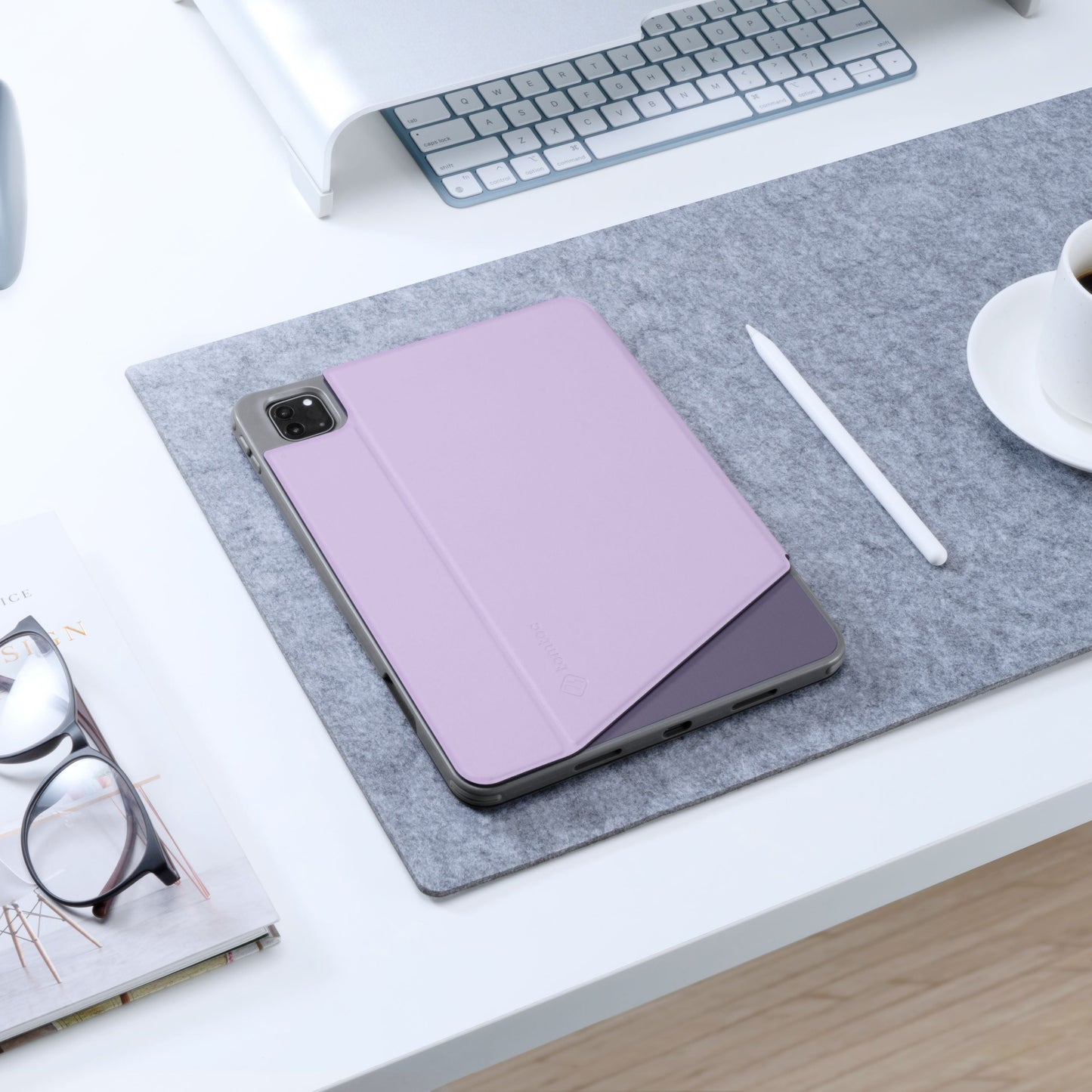 Inspire-B50 iPad Tri-Mode Case Lavender 12.9-inch
