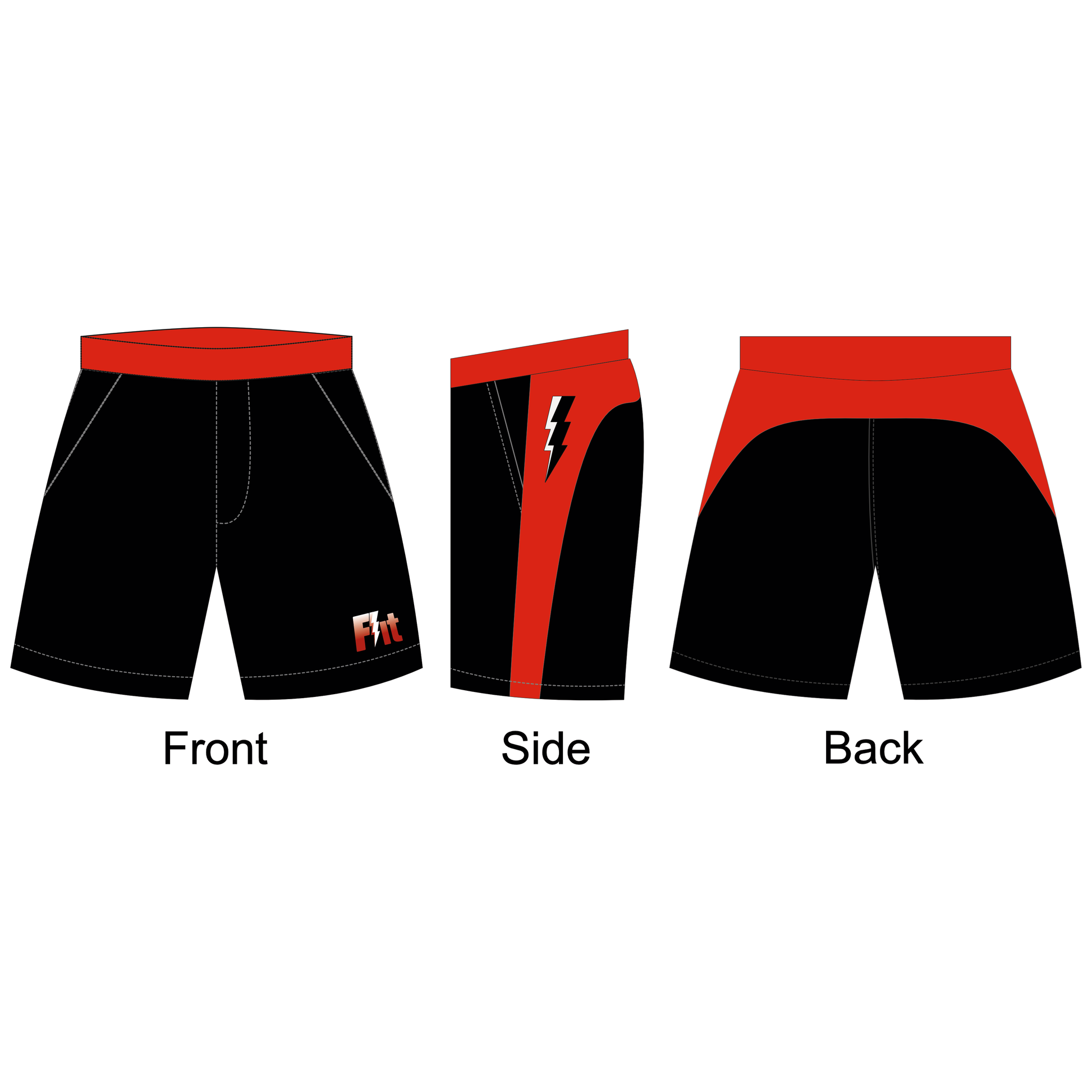 Men’s Padel Shorts with tights| Gym shorts