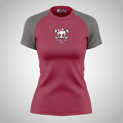Womens two tone F-it Padel T-shirt| Active wear