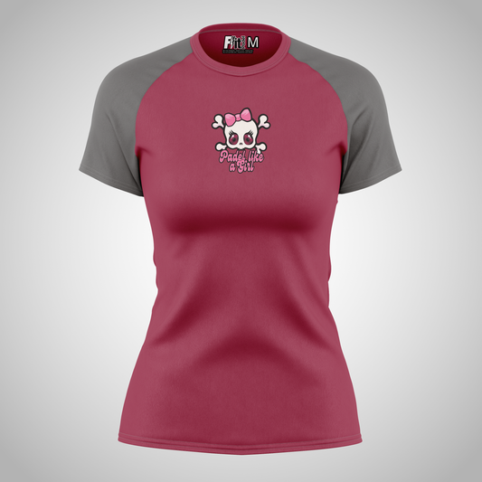 Womens two tone F-it Padel T-shirt| Active wear