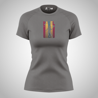 Womens two tone F-it Padel T-shirt| Active wear