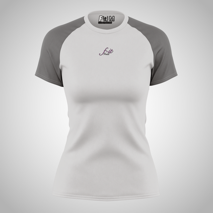 Womens two tone F-it Padel T-shirt| Active wear