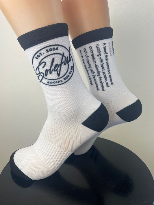 Soleful Run Club Running Sock