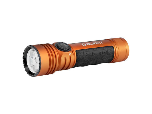 Olight Seeker 4 Pro Rechargeable LED Flashlight – 4600 Lumens – 260m Throw