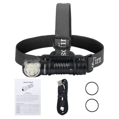 Sofirn HS41 4000 Lumen 325m Throw Rechargeable Headlamp with 21700 Battery