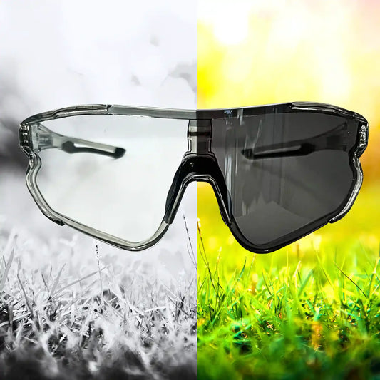 Wombat Glitch 2.0 Photochromic (Transparent & Black frame)